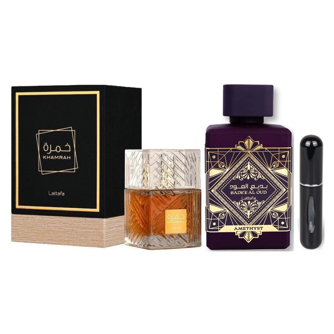 KHAMRAHESTUCHE+ AMETHYSTA ESTUCHE+PERFUM